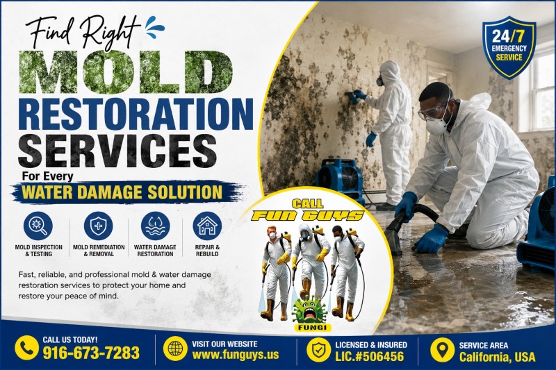 Right Mold Restoration Services for Every Water Damage
