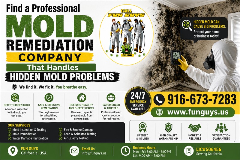 Professional Mold Remediation Company That Handles Hidden Mold